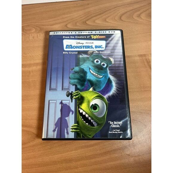 Monsters, Inc. (DVD, 2002, 2-Disc Set, Collectors Edition) Disney - Picture 1 of 9